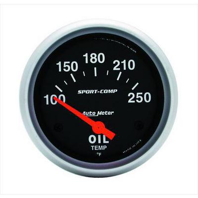 Auto Meter Sport-Comp Electric Oil Temperature Gauge - 3542